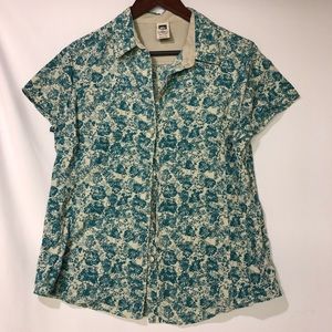 Rei floral print hiking shirt